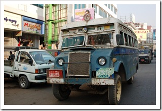 Autobus miejski w Mandalay